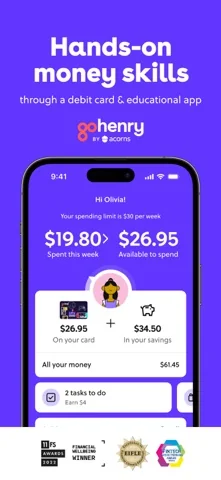 GoHenry: Kids & Teens Banking