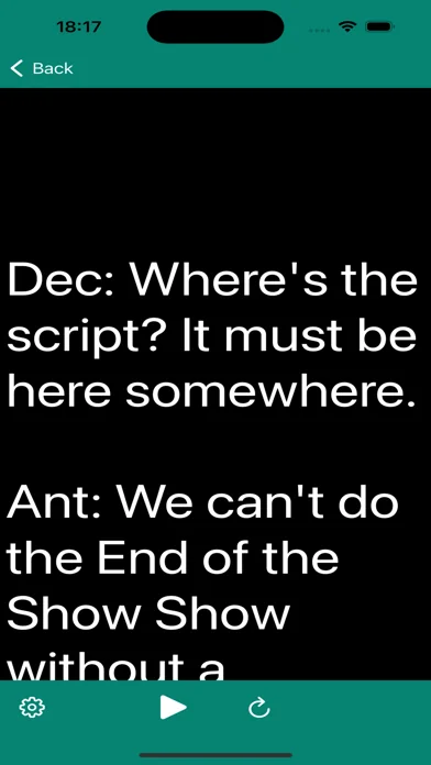 Teleprompter App
