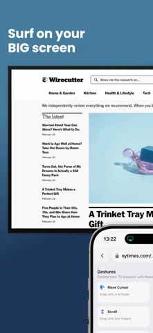 Web-Browser für Apple TV