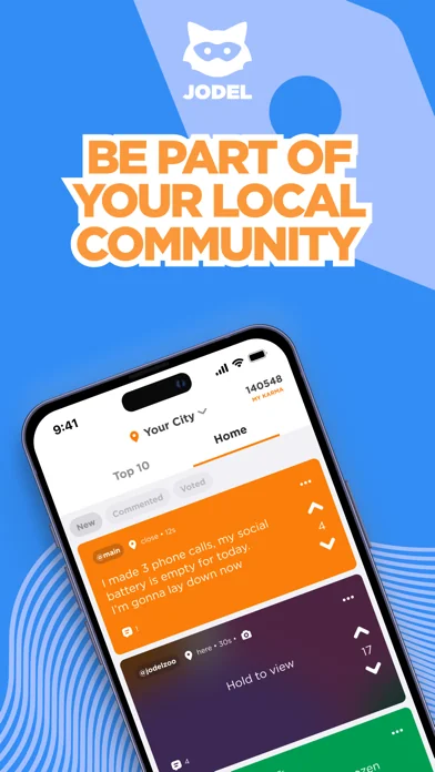 Jodel: Hyperlokale Community