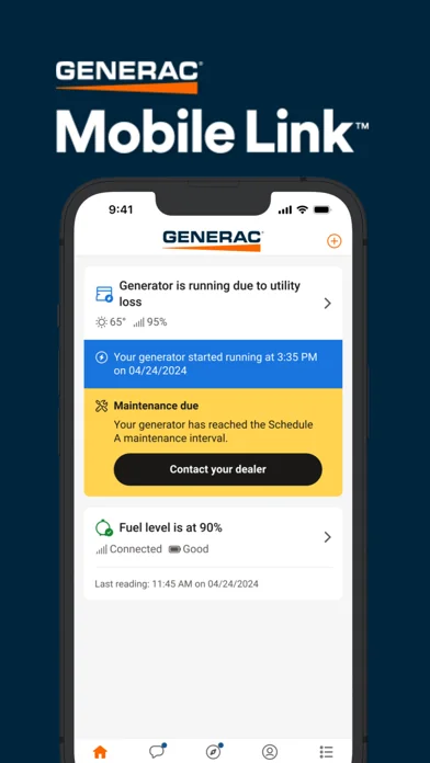 Mobile Link for Generators