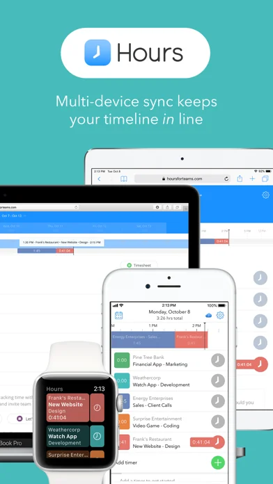 Hours Time Tracking